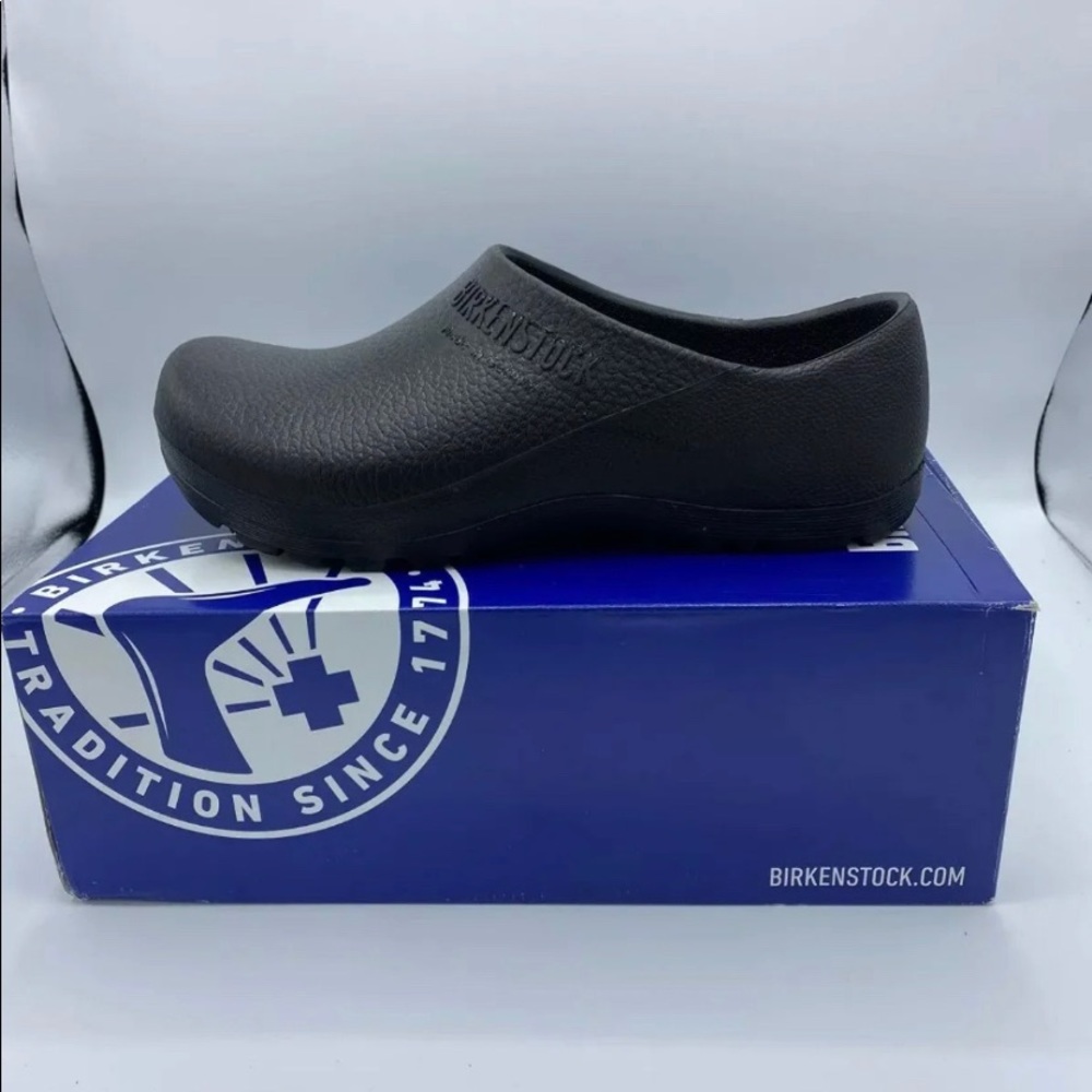 Birkenstock Profi-Burlington Black EU40 clogs-EUC